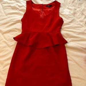 C. Luce RED cocktail dress